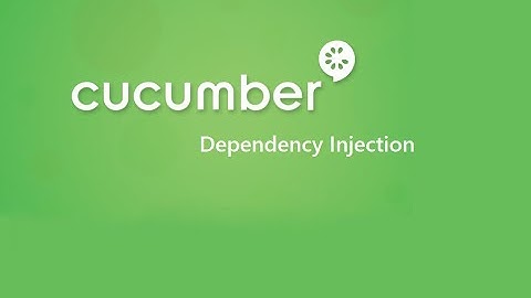 17. Cucumber Framework || BDD || Dependency Injection.