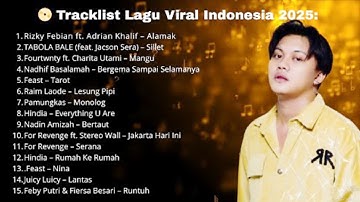 LAGU VIRAL TIKTOK & SPOTIFY TERBARU 2025 | Playlist Hits Indonesia Terpopuler Tahun Ini!