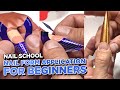 YN NAIL SCHOOL - How To Apply Nail Forms For Beginners