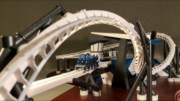 3D Printed Launch Roller Coaster
