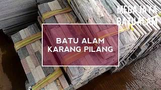 Beli batu sikat di grosir batu alam - Grosir Batu Alam di Bandung - Batu Sikat untuk Carport Garasi