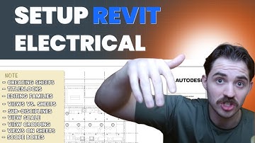 Revit Electrical Tutorial for Beginners | Create Views, Sheets, & Title Blocks (Part 3)