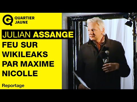 « Julian Assange : feu sur WikiLeaks » – Quartier Jaune avec Maxime Nicolle