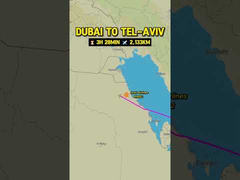 DUBAI DXB TO TEL AVIV TLV Israir Airlines Flight 6H662 Israirairlines Telaviv Flight Travel