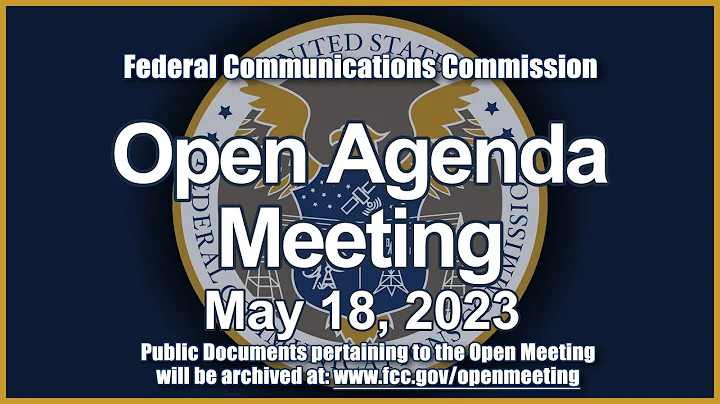Open Commission Meeting - May 2023 - DayDayNews
