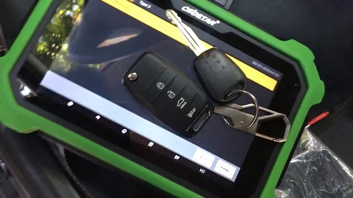 Program remote Hyundai Getz 2011 by OBDSTAR Key Master Dp Plus and generate by KEYDIY