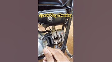 Hero Honda Bike Spark Plug Cleaning at Home #youtubeshorts