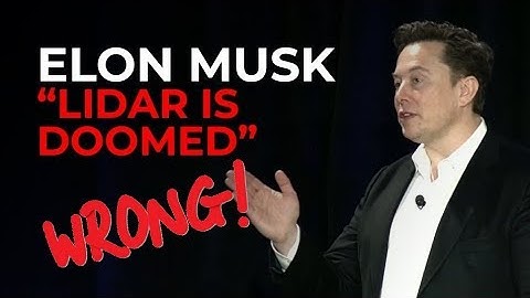 Why Elon Musk Is Wrong About LiDARs (satire)