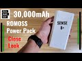 Close Look at the ROMOSS 30,000mAh Sense 8+ Power Bank