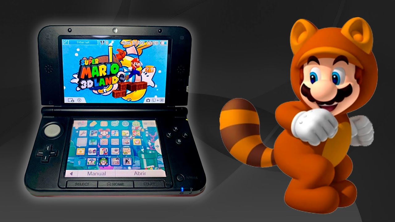 Nintendo 3ds Xl Completo Com Jogos 3ds E Emuladores