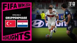 Turkey vs. Paraguay | FIFA World Cup 2026 Highlights | MAGENTA TV