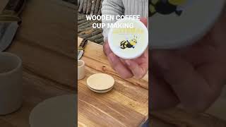 WOOD COFFEE CUP MAKING IN NATURE🍹AHŞAP BARDAK YAPIMI