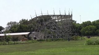 Joyland Roller Coaster Demolished - Wichita Kansas Joyland Roller Coaster Demolished - Wichita Kansas