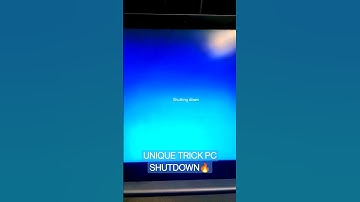 New Viral Computer Shutdown Trick😱🔥 #trick #pcshutdown #slidetoshutdown #viral #silentvlog #shutdown