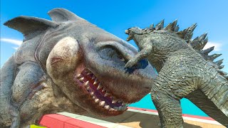 Godzilla vs. GIGANTIC UNITS - Animal Revolt Battle Simulator