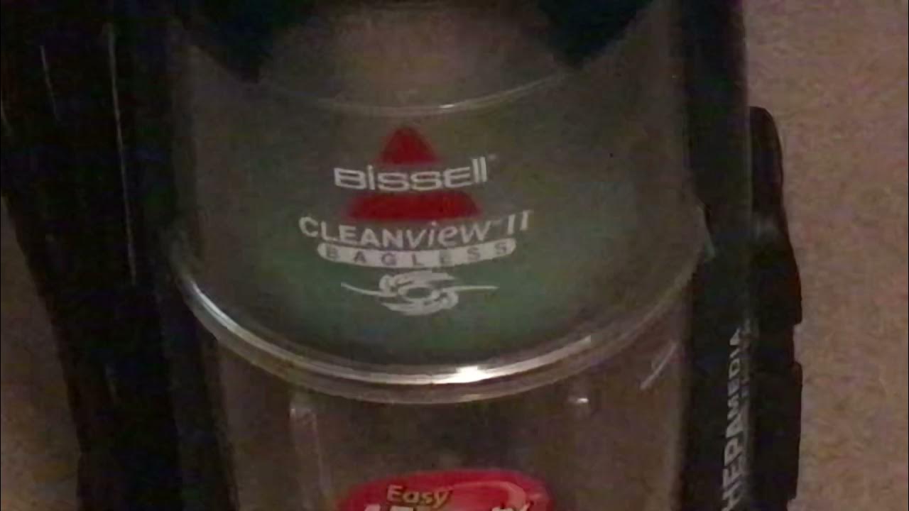 Showing The Bissell Cleanview II Bagless 3574 YouTube