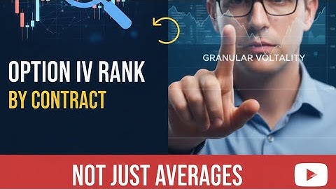 IV Rank by Option Contract | Compare Implied Volatility at the Contract Level