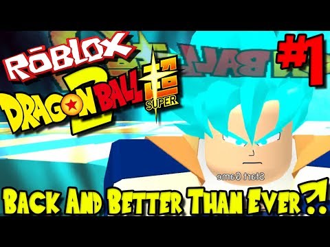 Back And Better Than Ever Roblox Dragon Ball Super 2 - roblox dbs2 ssjg youtube