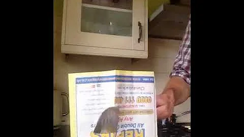 Free standing phone book paper