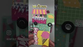 Ice Cream pocket folio by @sinfullypaper 💖💖