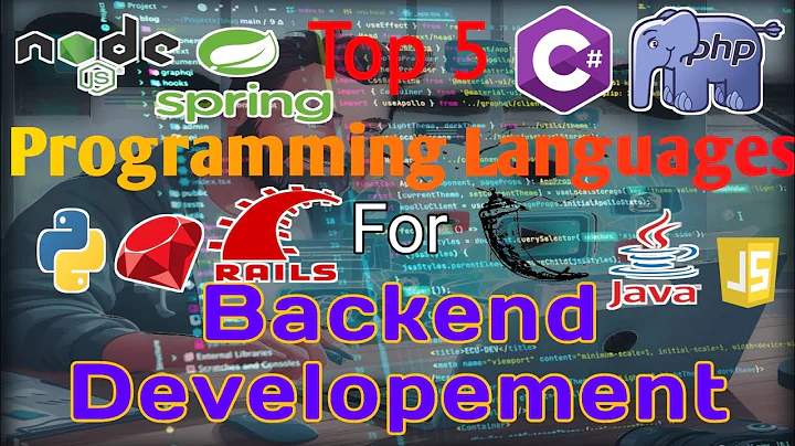 Top 5 Programming Languages for Backend Web Development in 2024