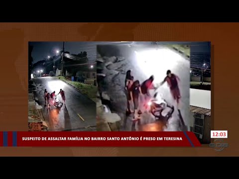 Polícia Civil prende suspeito de participar de assalto a família no bairro Santo Antônio 06 02 2024
