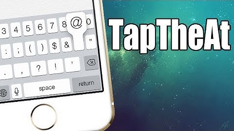 TapTheAt - iOS 7 Cydia Tweak