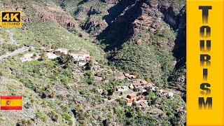 Masca, Tenerife: Viaje por el pueblo de montaña - Vista desde un dron, conducción y caminata