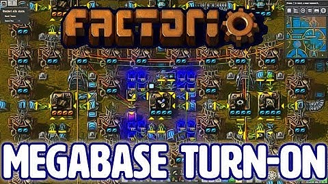 FACTORIO 0.17 | Turning On the Megabase - Episode 49