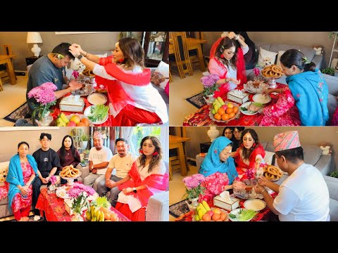 Happy Dashain 2025 Ko Hamro Dashain Celebretion DashainVlog Uklife Ismi Grg