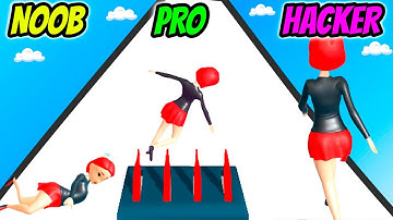 Dead Runner 3D - NOOB vs PRO vs HACKER
