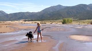 A guide to seeing the surge flow at the Great Sand Dunes National Park