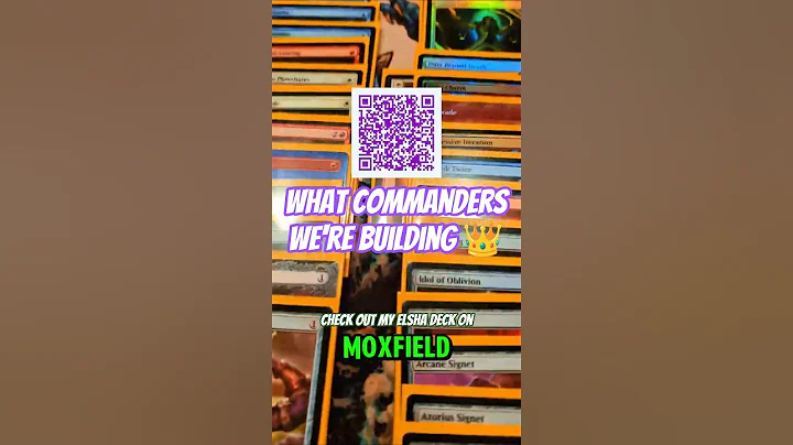 What Commander Decks Are You Working On Right Now? #shorts