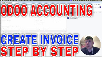 ✅ How To Create Invoice With Odoo Accounting Software  🔴