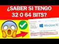 Como SABER Si Mi PC Es De 32 o 64 BITS (Windows 10, 8 y 7)😲