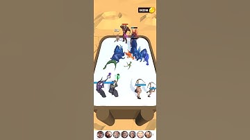 Merge Dinosaurs 3d Android game #Shorts(5)