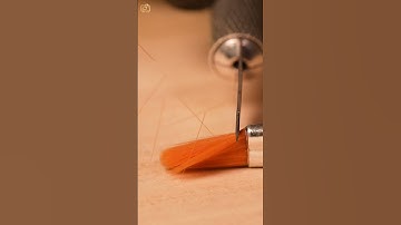 Brush cutting ASMR Close up macro #shorts  #satisfying #closeup #macro  #asmr #asmrsounds