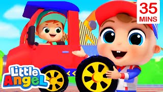 Wheels On The Truck + More Little Angel Kids Songs & Nursery Rhymes