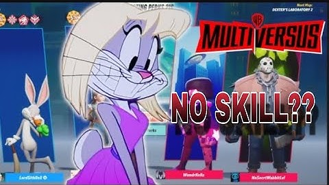 BUGS BUNNY takes no skill in MULTIVERSUS??(quick montage)