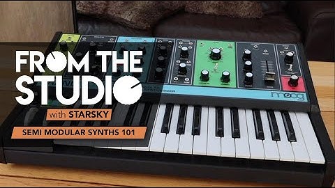 From The Studio: Semi Modular Synths (Behringer Crave, Korg MS20, Moog GrandMother & Mother-32)