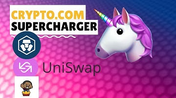 Crypto.com supercharger - Earn UNI tokens daily