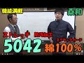 桑和5042　綿100％作業着ストレッチブルゾン。オフルージュ。防汚加工