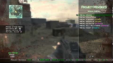 [PS3] [MW3] Hack Real Time Mod Menu By Oxyde Lobby