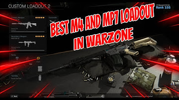 BEST M4 AND MP7 LOADOUT IN WARZONE (CALL OF DUTY MODERN WARFARE)