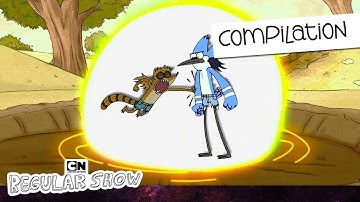 Mordecai vs Rigby: The Ultimate Showdown | The Regular Show | Cartoon Network
