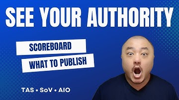 See Your Topical Authority: Who Wins, What to Publish Next