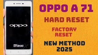 Oppo A71 hard reset kaise kare || oppo A71 factory Reset kaise kare