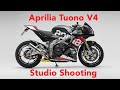 Aprilia Tuono V4 studio shooting