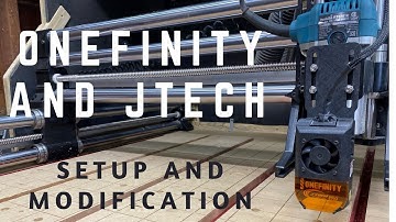 Onefinity CNC J Tech - How To Set up Laser and Special Modification