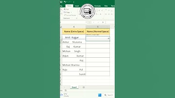 Trim formula #excel #excelformulas #exceltips #exceltricks #exceltutorial #computer #gk